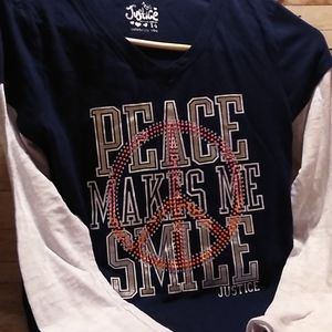 Girls Justice t-shirt